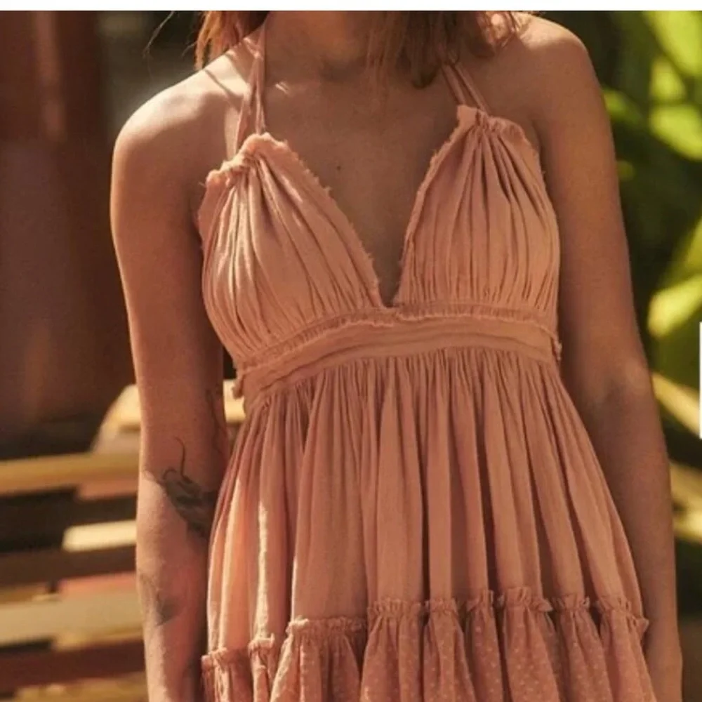 🧡Free People Endless Summer 100 Degree Dress